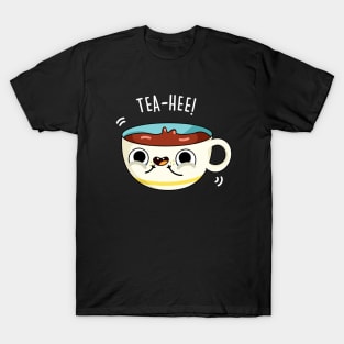 Tea-Hee Cute Tea Cup Pun T-Shirt